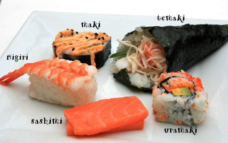 Different Types of Sushi