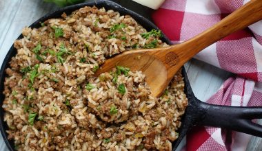 What To Serve with Dirty Rice
