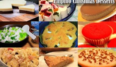 Filipino Christmas Desserts